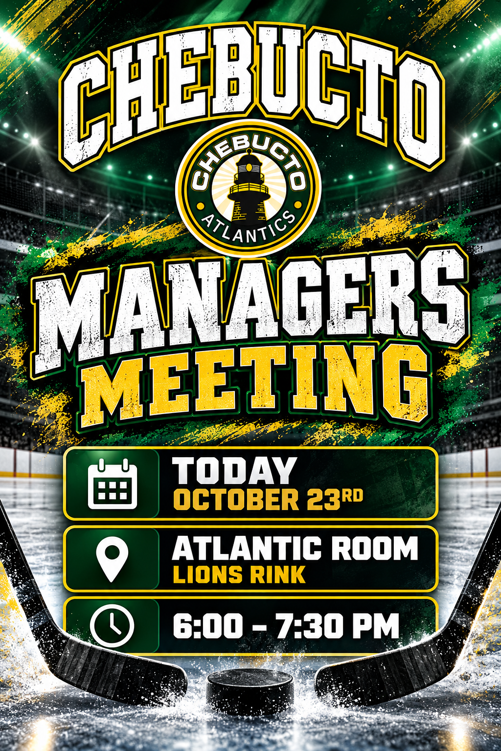 Chebucto Managers Meeting