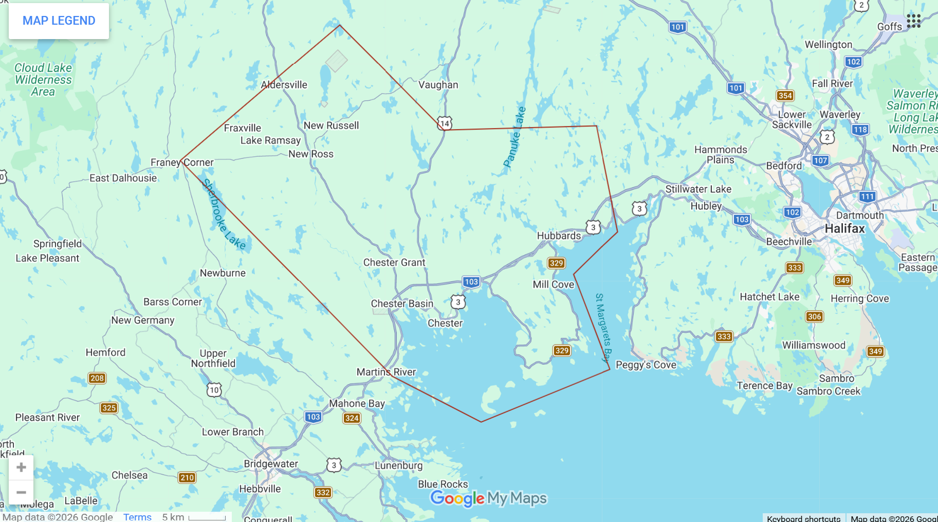 CMHA Boundary Map