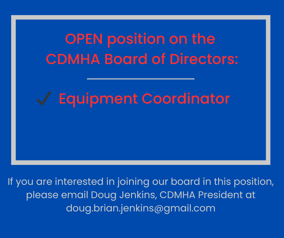 CDMHA Board Position