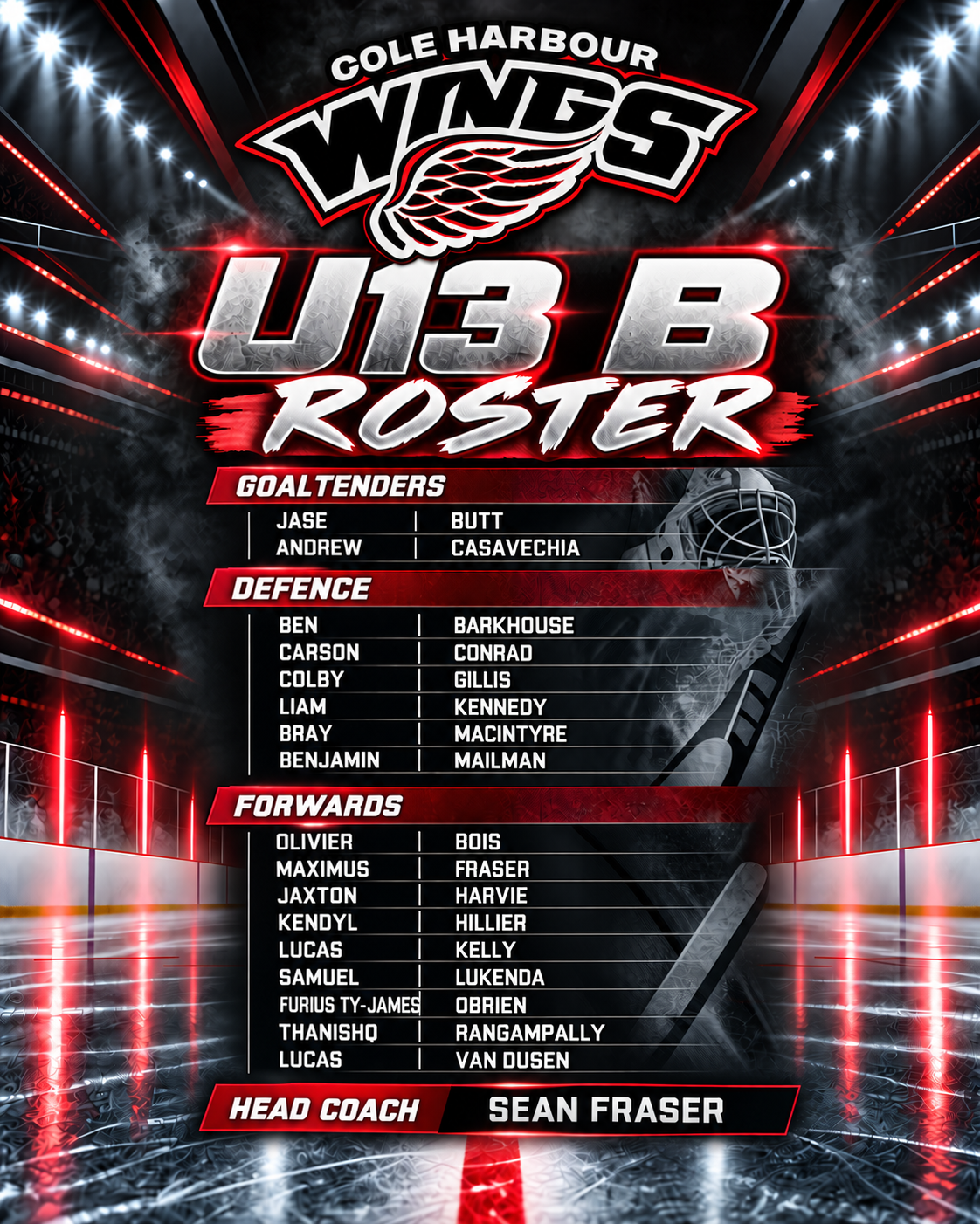 u13-B with head coacehs