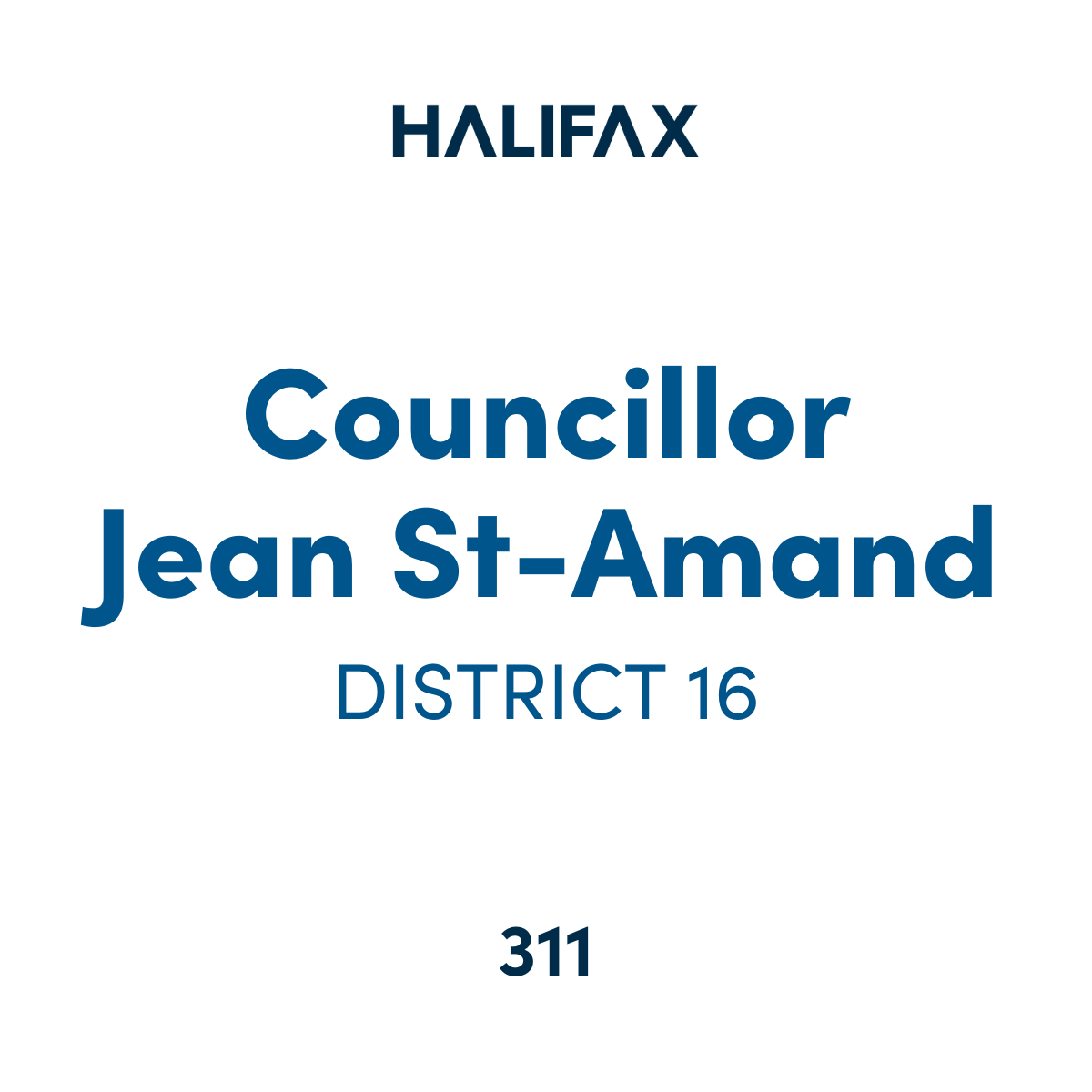 Councillor Jean St-Amand - D16