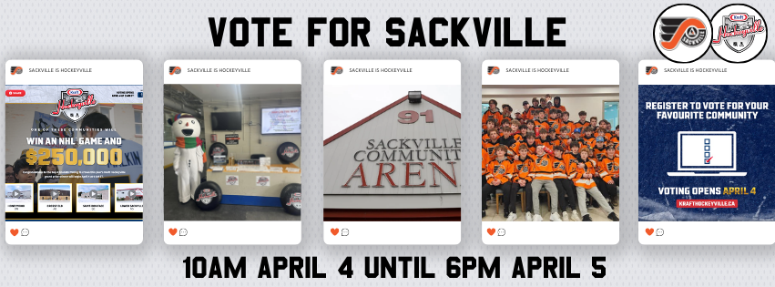 SACKVILLE IS HOCKEYVILLE