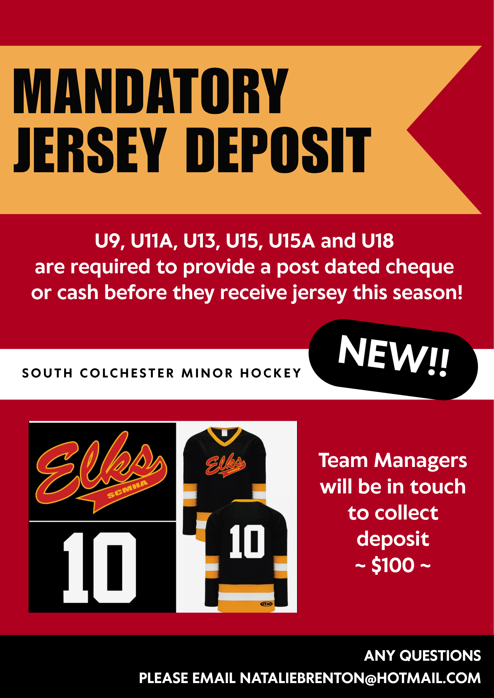 Poster - Mandatory Deposits